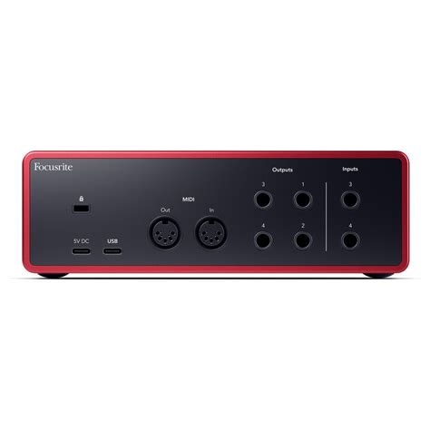 Scarlett 4th Generation Audio Interfaces 